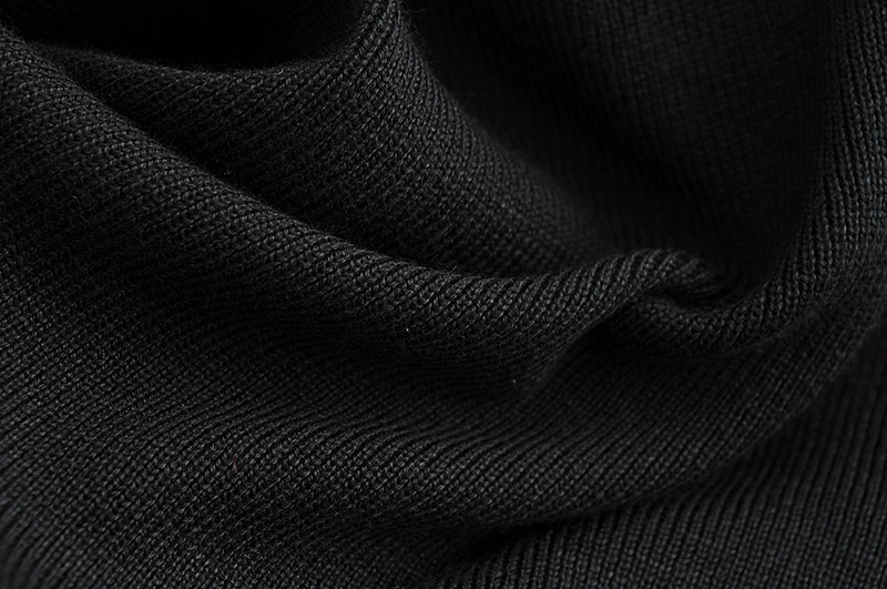 Fashion Black Color Matching Knit Vest,Hair Crown