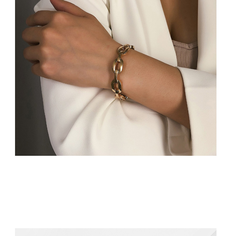 Fashion Gold Geometric Metal Open Bracelet,Fashion Bangles