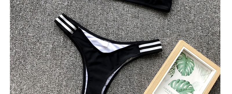 Fashion Black Bandage Split Swimsuit,Bikini Sets