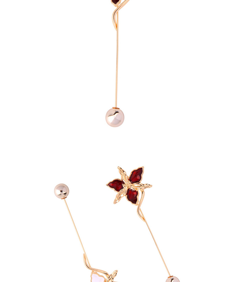Fashion White Drip Flower Brooch,Korean Brooches