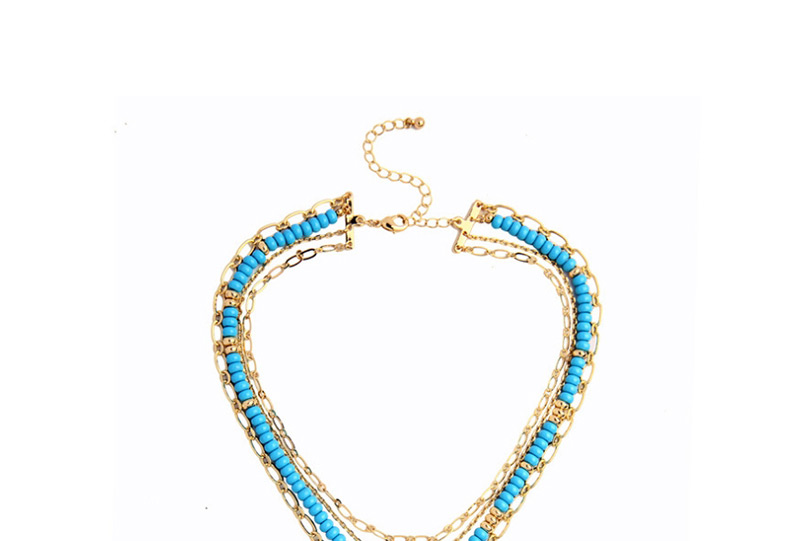 Fashion Gold Star Multi-layer Necklace,Multi Strand Necklaces