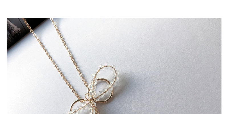 Fashion Gold Bow Y-shaped Necklace,Multi Strand Necklaces