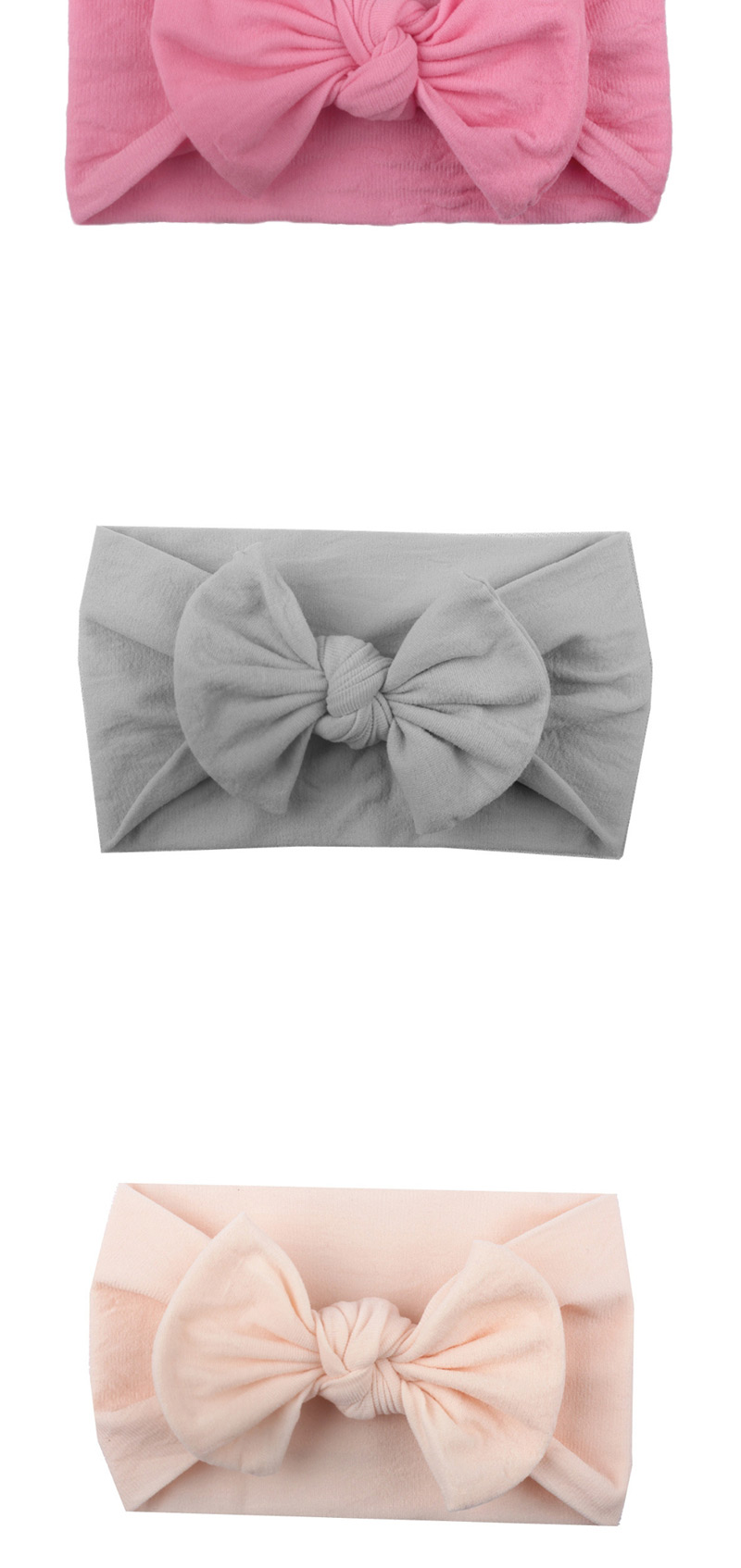 Fashion Meat Meal Nylon Bow Children
