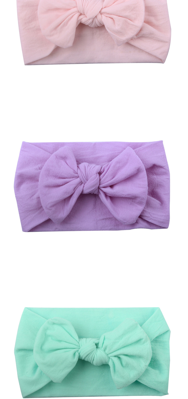 Fashion Meat Meal Nylon Bow Children
