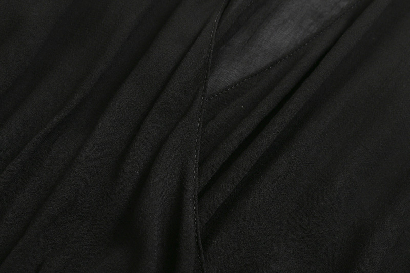 Fashion Black Translucent Shirt,Tank Tops & Camis
