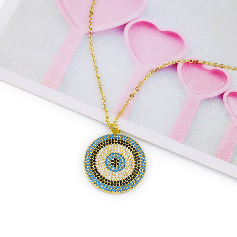 Fashion Gold Eye Necklace,Pendants