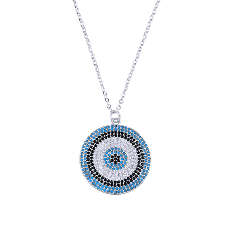 Fashion Silver Eye Necklace,Pendants