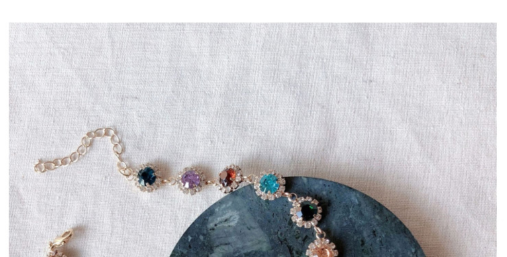 Fashion Color Colored Diamond Necklace,Bib Necklaces