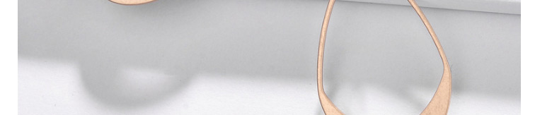 Fashion Silver Copper Wire Fan-shaped Hollow Drop Ear Studs,Drop Earrings