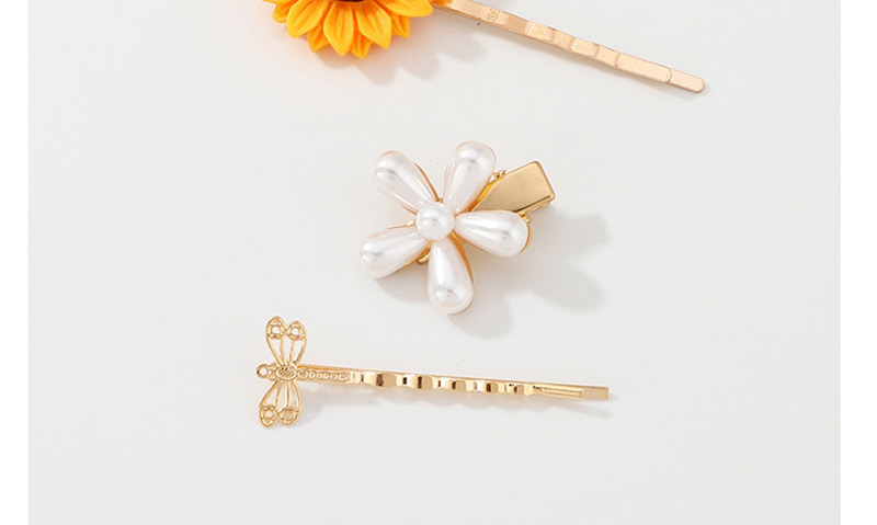 Fashion Gold Sunflower Hair Clip Set,Hairpins