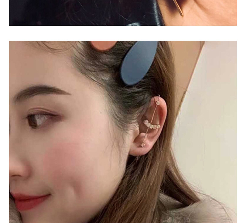 Fashion Gold Metal Ochre Ear,Drop Earrings