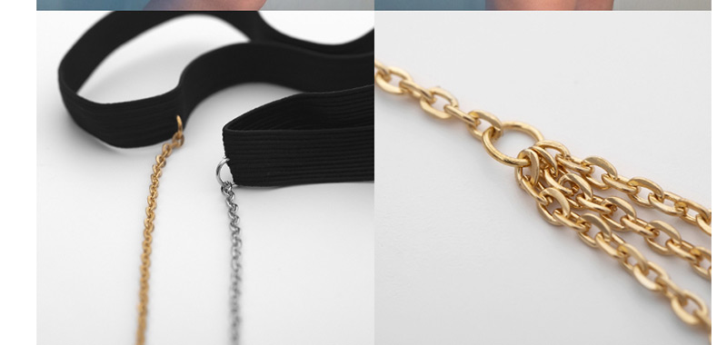Fashion White K Double Layer Tassel Chain Thigh Chain,Body Piercing Jewelry