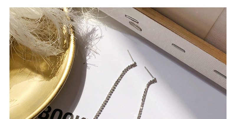 Fashion Golden Four-pointed Star Tassel Irregular Pearl Earrings,Drop Earrings