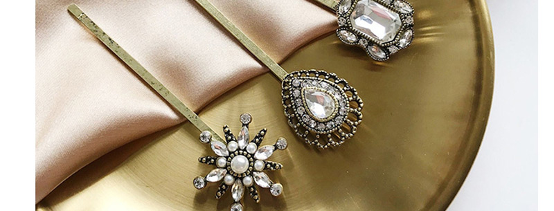 Fashion Flower Pearl-studded Hair Clip,Hairpins