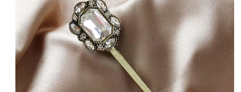Fashion Square Pearl-studded Hair Clip,Hairpins