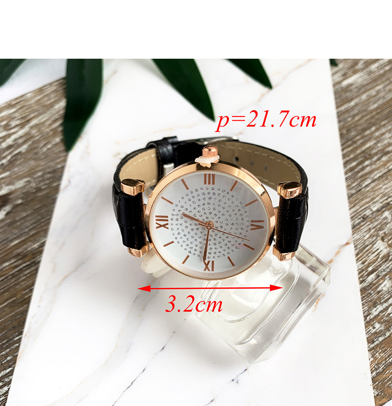 Fashion Brown Alloy Pu Electronic Watch,Ladies Watches