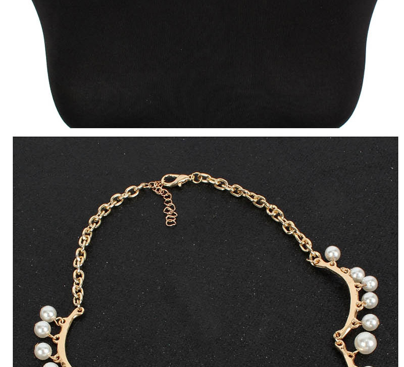 Fashion Brown Imitation Pearl Necklace,Chains