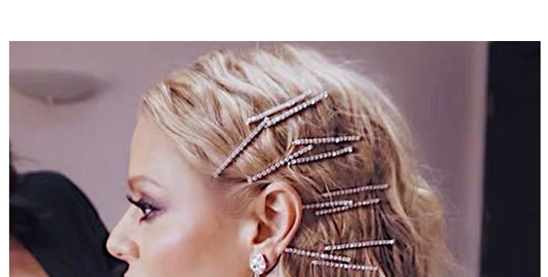 Fashion Silver Full Bangs Clip,Hairpins