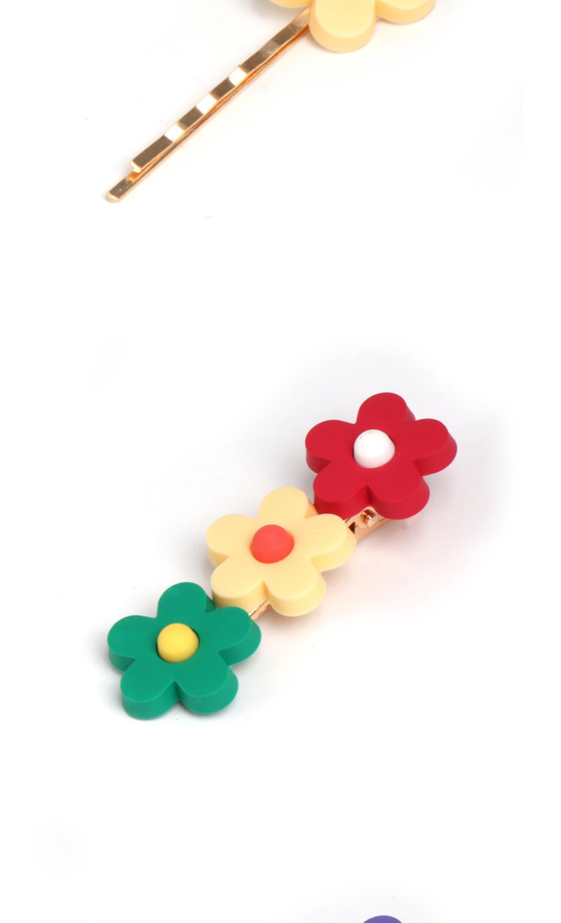 Fashion Yellow Small Flower Hair Clip,Hairpins