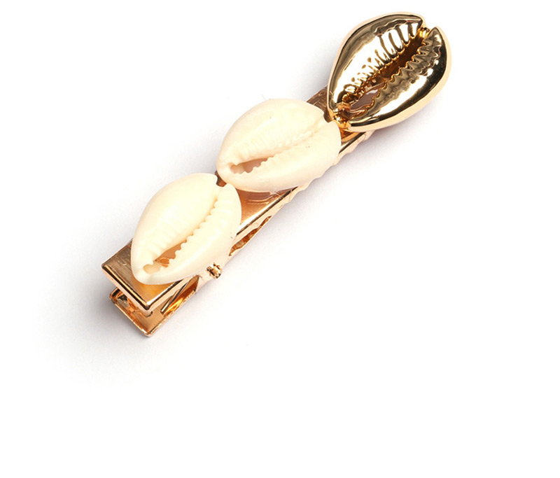 Fashion Gold Pearl Shell Starfish Hairpin,Hairpins