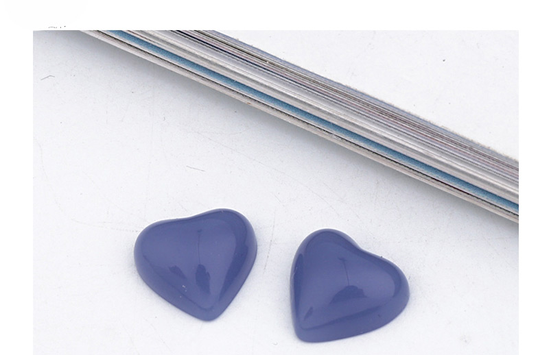 Fashion Blue (one Sold) Love Resin Imitation Natural Stone Earrings,Jewelry Packaging & Displays