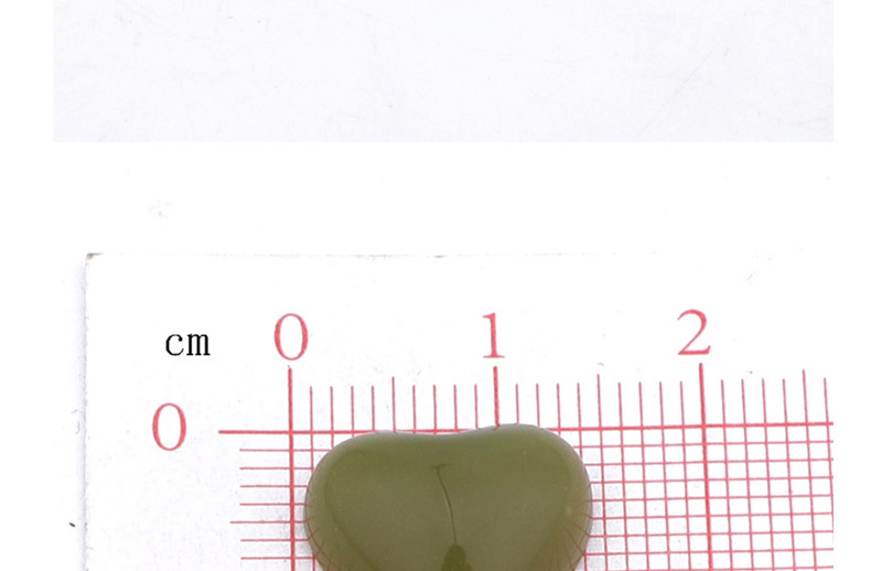 Fashion Green (one Sold) Love Resin Imitation Natural Stone Earrings,Jewelry Packaging & Displays