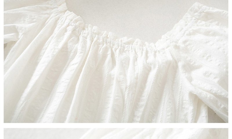 Fashion White One-shoulder Lace-up Dress,Mini & Short Dresses