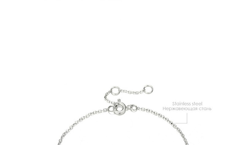 Fashion Steel Color Stainless Steel Geometric Rectangular Bracelet,Bracelets