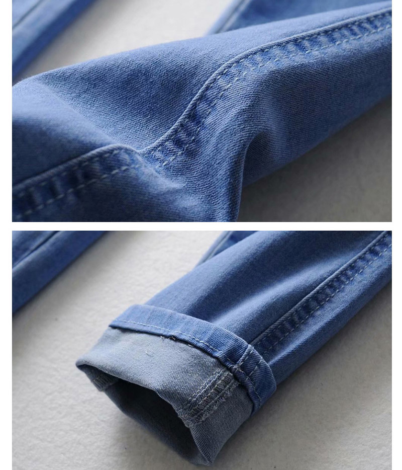 Fashion Gray Washed Jeans,Denim