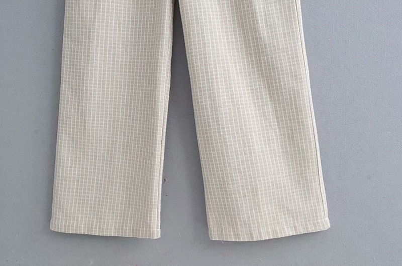 Fashion Beige Off-the-shoulder Ruffled Jumpsuit,Pants