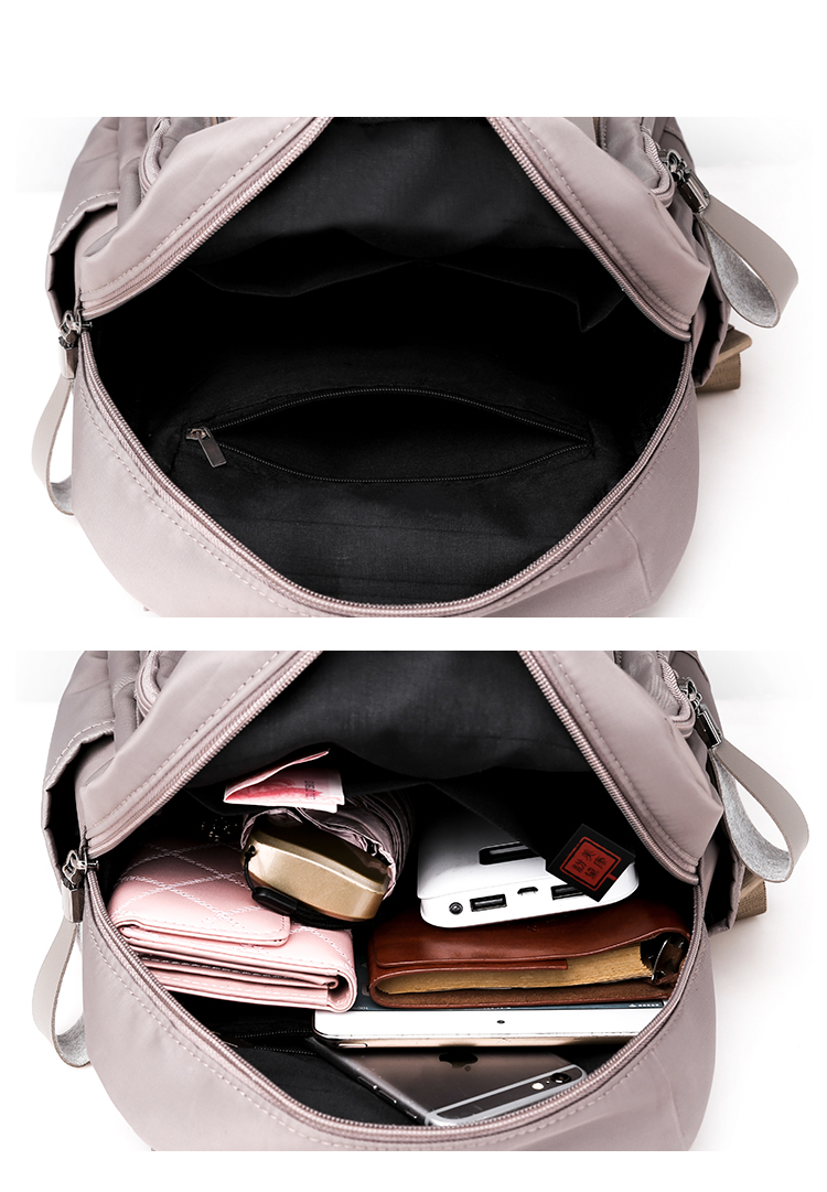 Fashion Black Oxford Bracket Backpack,Backpack