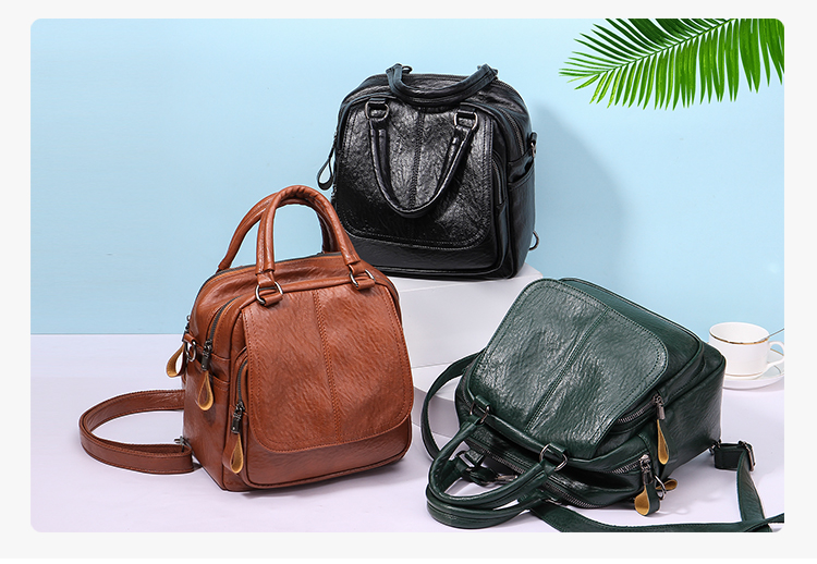 Fashion Brown Multi-function Shoulder Bag,Backpack