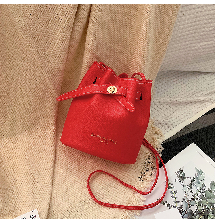 Fashion Red Sling One Shoulder Messenger Bag,Shoulder bags