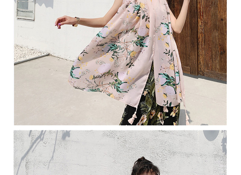 Fashion 52nd Color Cotton And Linen Printed Scarves,Thin Scaves
