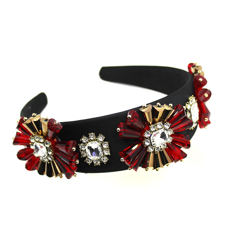 Fashion Red Pearl-studded Headband,Head Band