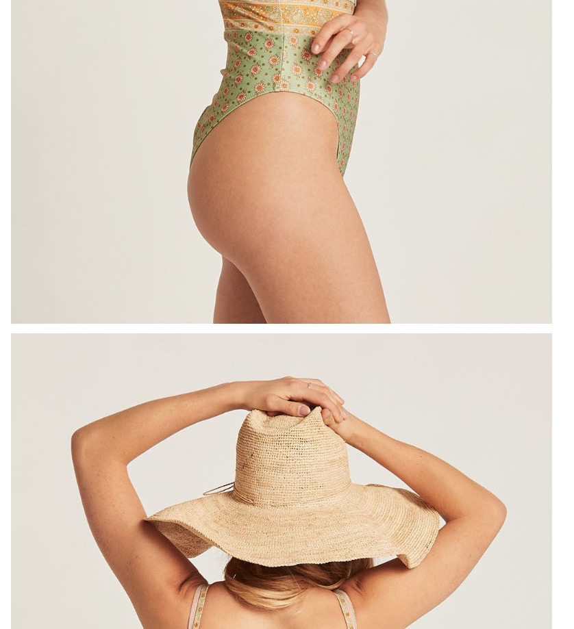 Fashion Flower One-piece Swimsuit,Bikini Sets