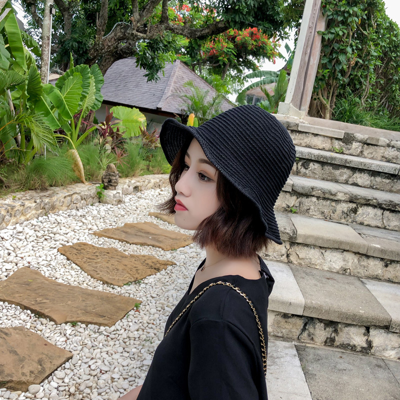 Fashion Black Mesh Fisherman Hat,Sun Hats