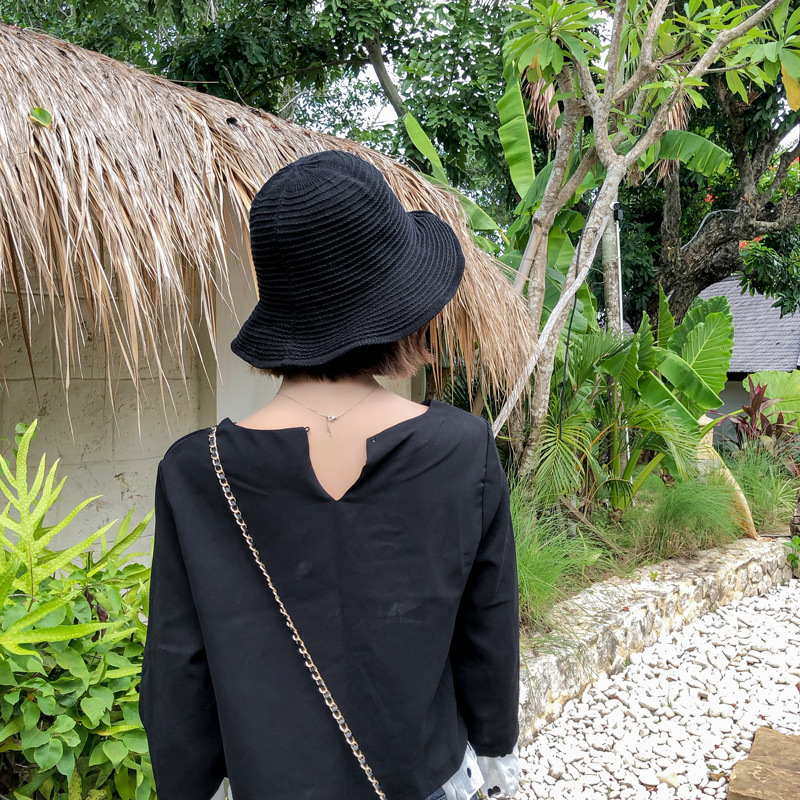 Fashion Black Mesh Fisherman Hat,Sun Hats