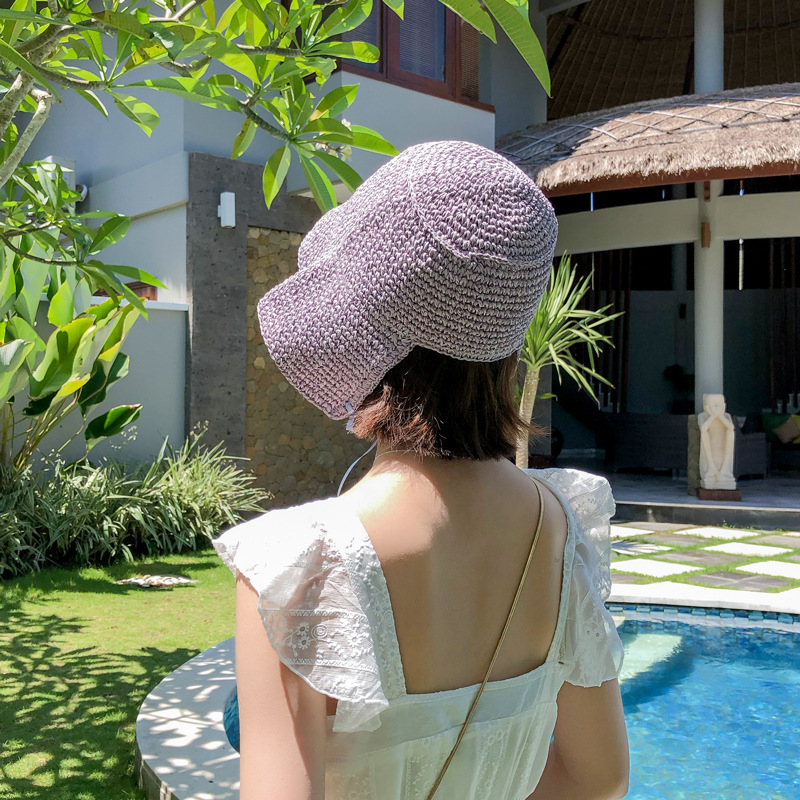 Fashion Cream Color Foldable Sun Hat,Sun Hats
