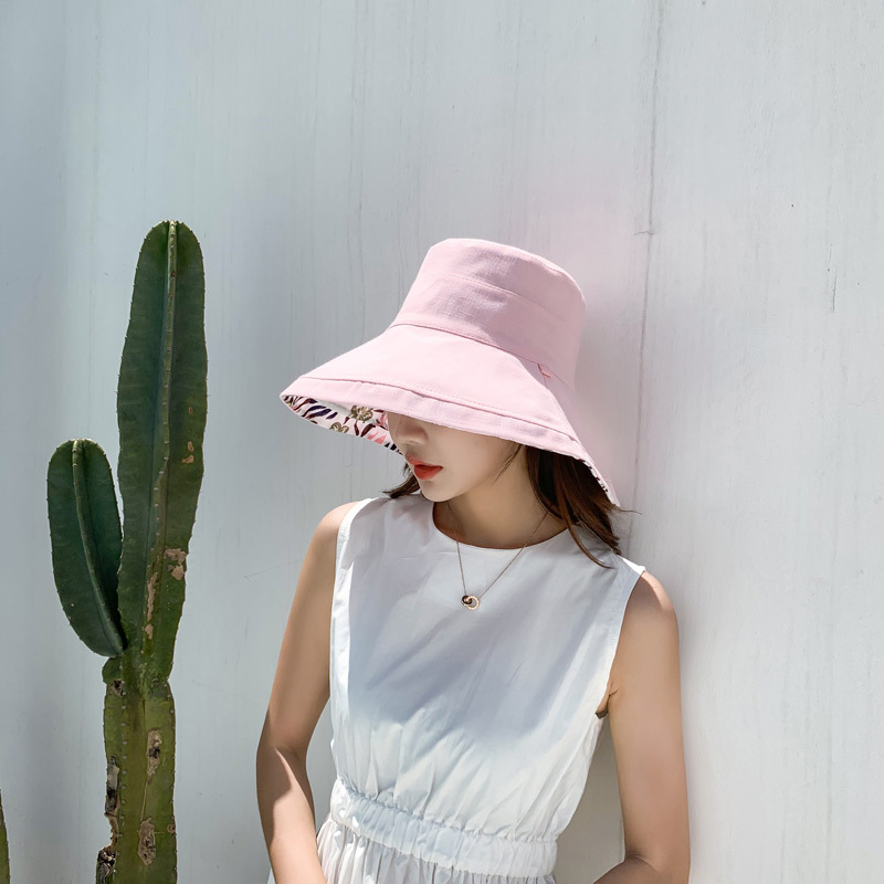 Fashion Pink Double Sun Hat,Sun Hats