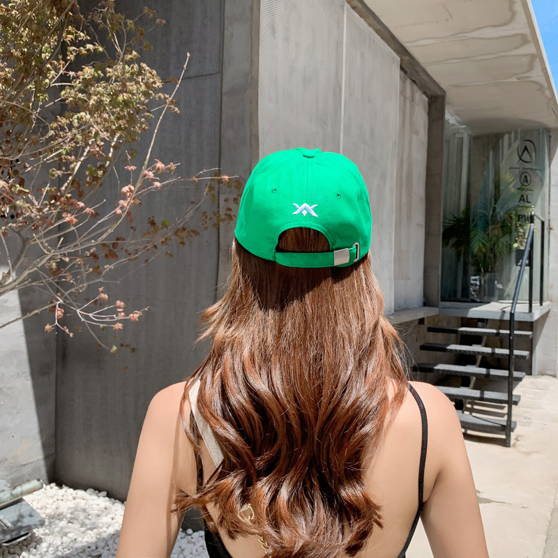 Fashion Green Letter Embroidered Baseball Cap,Sun Hats