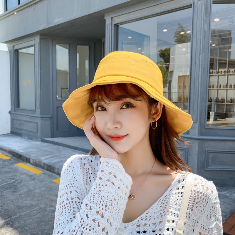 Fashion Yellow Big Hat Sun Hat,Sun Hats