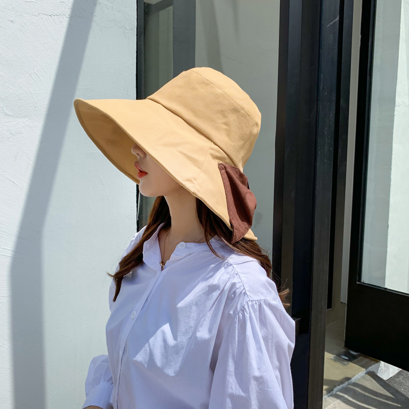 Fashion Beige Double-sided Sun Hat,Sun Hats