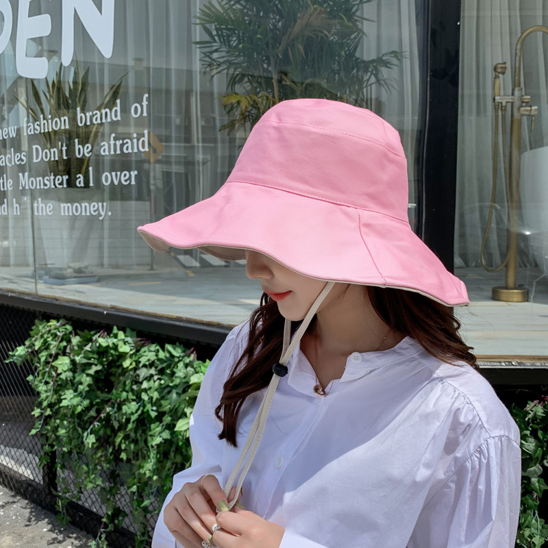 Fashion Pink Double-sided Hat Sun Hat,Sun Hats