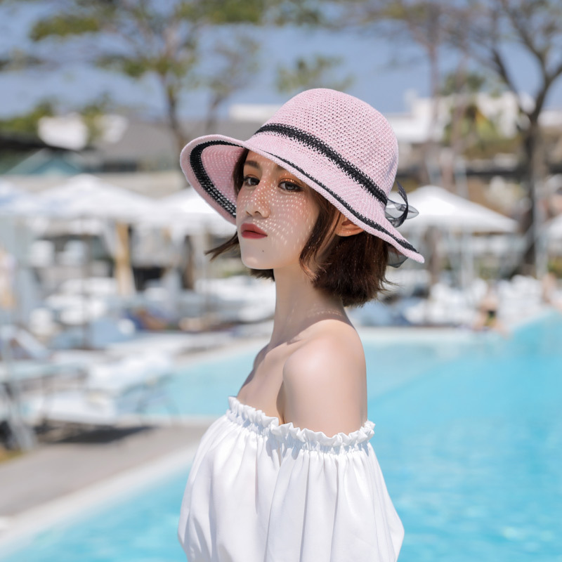Fashion Pink Big Sun Hat,Sun Hats