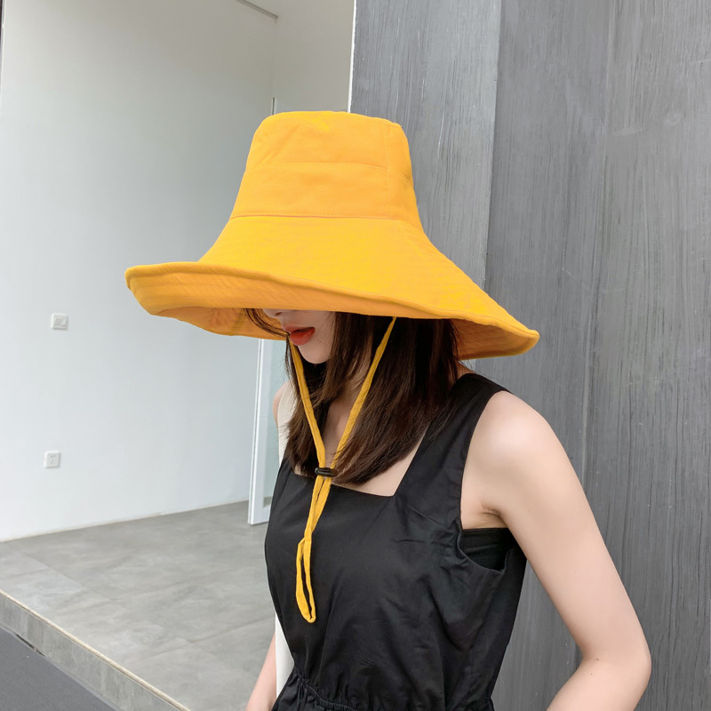 Fashion Yellow Big Hat Sun Hat,Sun Hats