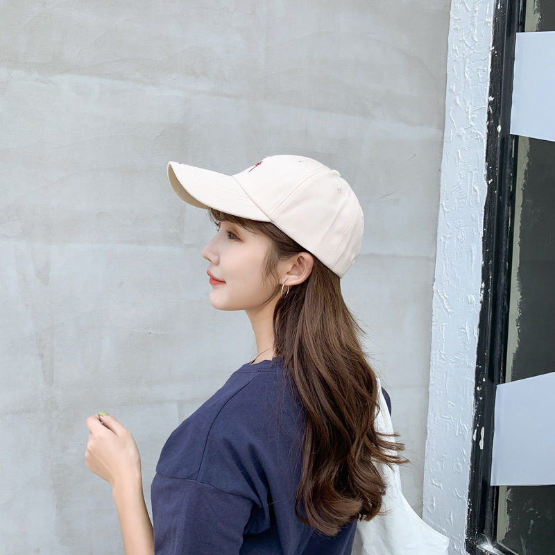 Fashion White Embroidered Letter Baseball Cap,Sun Hats