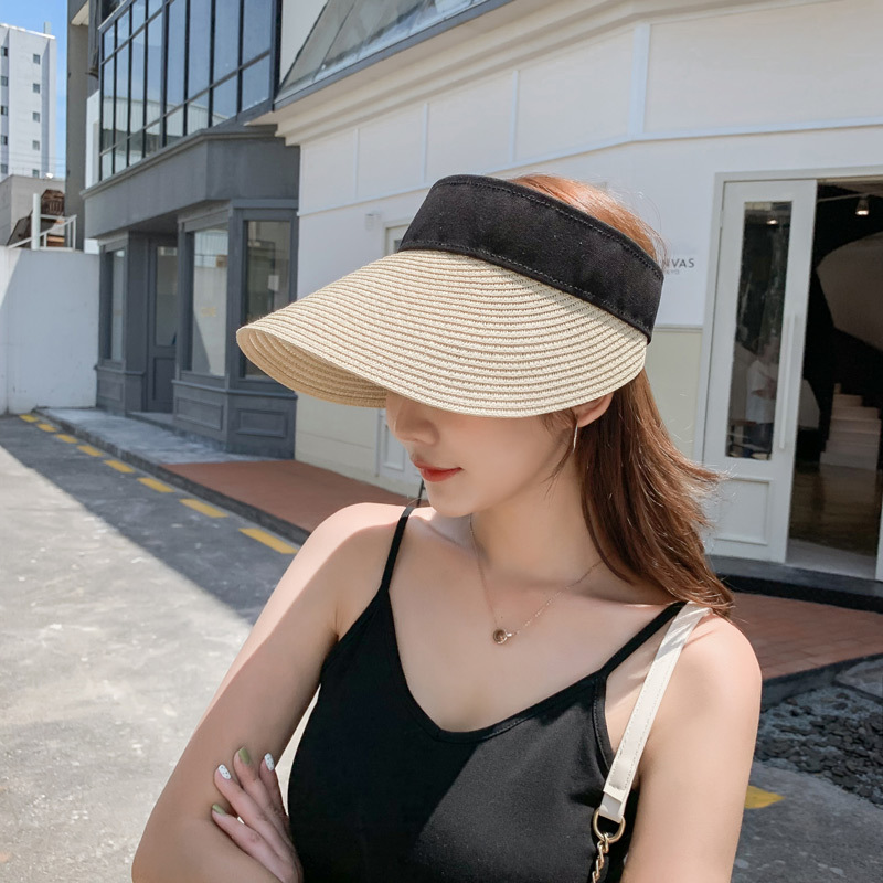 Fashion Black Empty Top Baseball Cap,Sun Hats