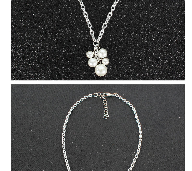 Fashion White K Imitation Pearl Necklace,Pendants