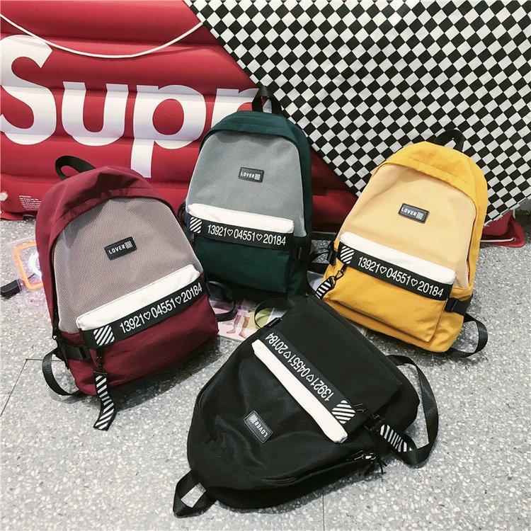 Fashion Yellow Waterproof Bag,Backpack
